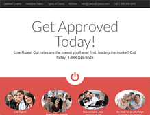 Tablet Screenshot of lawsuitloanss.com